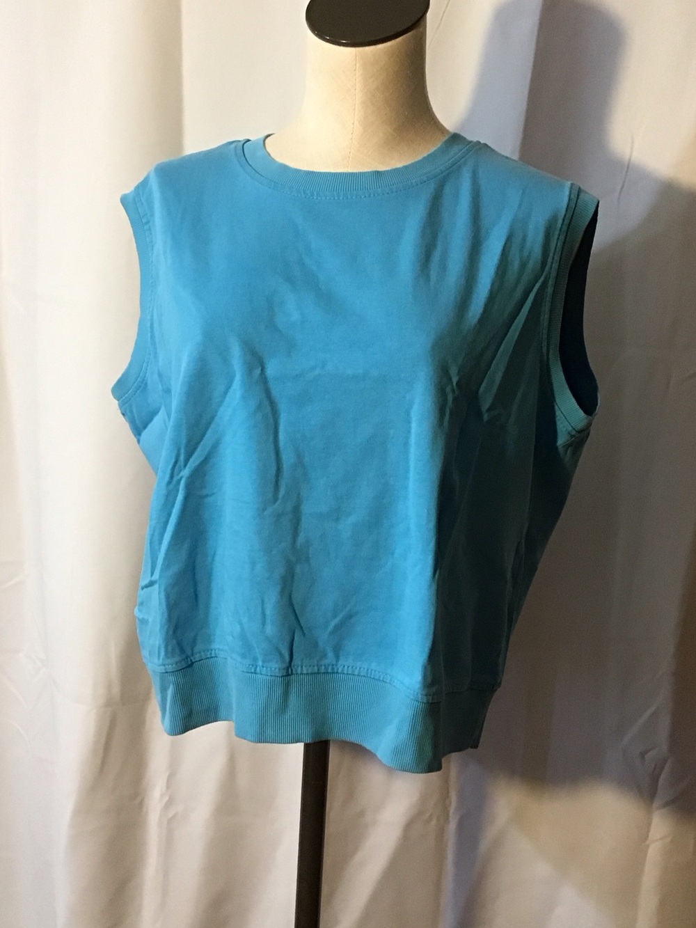 Source Unknown Turquoise Sleeveless Muscle Tank Top & Skort Set